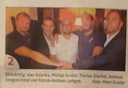 Der wiedergewählte Vorstand